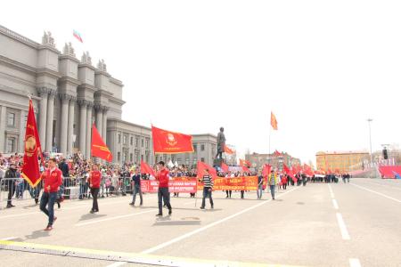 В Самаре прошли первомайская демонстрация и митинг КПРФ