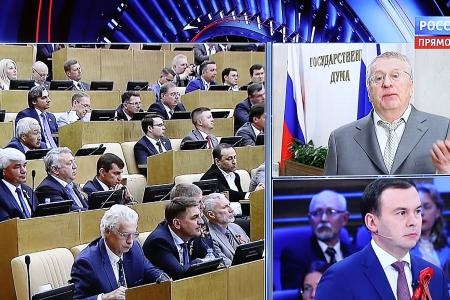 Юрий Афонин в эфире «России-1»: Голосование по кандидатуре Медведева подтвердило, что в стране есть только две политические силы – КПРФ и ЕР