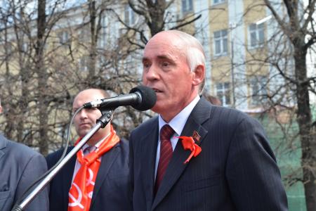 Первомайская демонстрация и митинг в Рязани