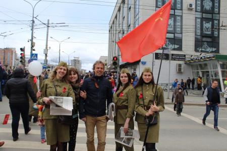 Пермское краевое отделение КПРФ отметило 73-ю годовщину победы советского народа в Великой Отечественной войне