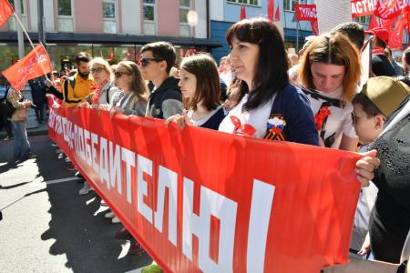 В.И. Кашин на митинге в Москве: С Россией к вершинам и будущим победам!