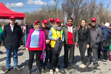 В Уфе юбилей Маркса отметили возложением цветов и субботником