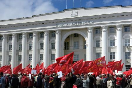 Чувашские коммунисты приняли участие в протестной акции в Ульяновске