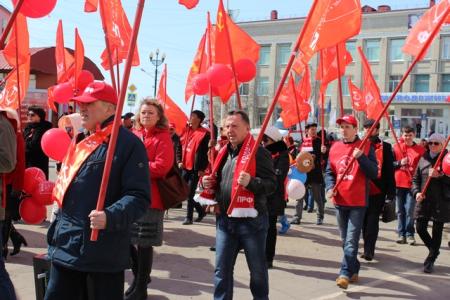 Магадан отпраздновал Первомай