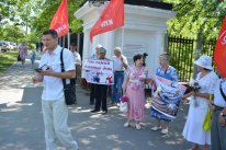  Хакасия. Коммунисты почтили память героев