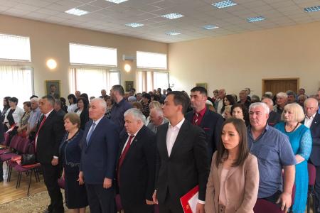Казбек Тайсаев принял участие в работе ХII Съезда Коммунистической партии Республики Южная Осетия