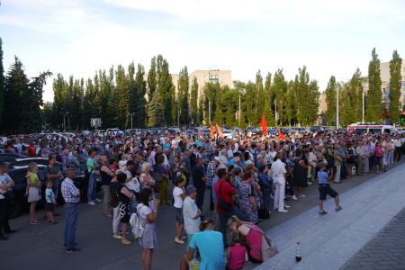Липецк против пенсионного геноцида! 