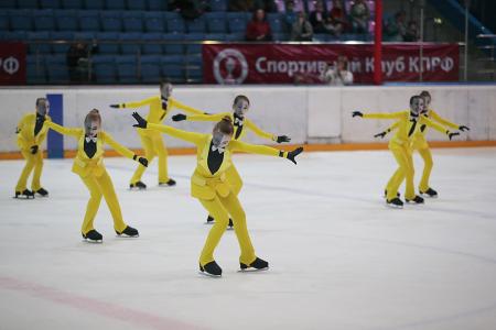 Москва. Спортклуб КПРФ провел детский классификационный турнир по фигурному катанию