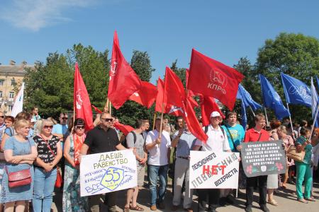 Псков против повышения пенсионного возраста
