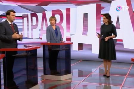 Олег Лебедев принял участие в программе "Прав?Да!" на телеканале ОТР