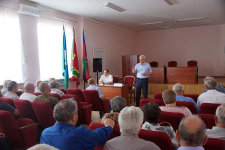 Краснодарский край. Рабочая поездка Н.И. Осадчего в Кавказский район