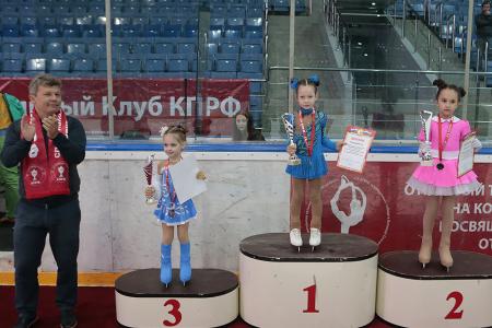 Москва. Спортклуб КПРФ провел детский классификационный турнир по фигурному катанию