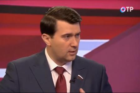 Олег Лебедев принял участие в программе "Прав?Да!" на телеканале ОТР