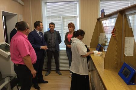 В ходе рабочей поездки в Орёл Ю.В.Афонин посетил «Орёлэнерго» -  региональный филиал ПАО «МРСК Центра»