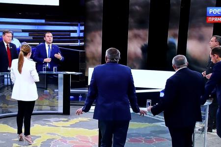 Юрий Афонин в эфире «России-1»: Международная повестка важна, но вопрос № 1 сегодня – борьба против повышения пенсионного возраста