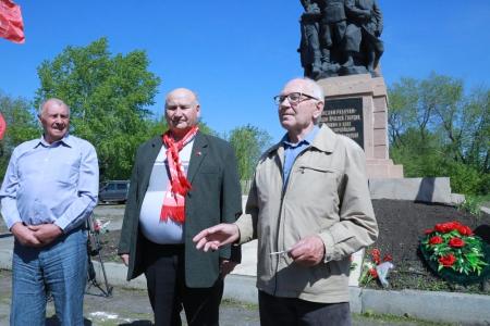 В поселке Марьяновка Омской области прошел митинг памяти, посвященный 100-летию начала Гражданской войны 