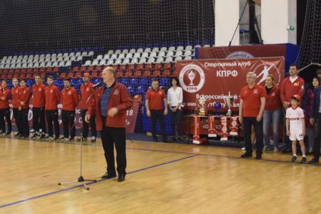 Г.А. Зюганов принял участие в открытии четвертого всероссийского турнира по мини-футболу (прямая трансляция)