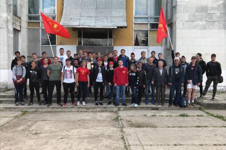 Смоленские комсомольцы организовали праздник футбола, приуроченный к столетию Ленинского комсомола