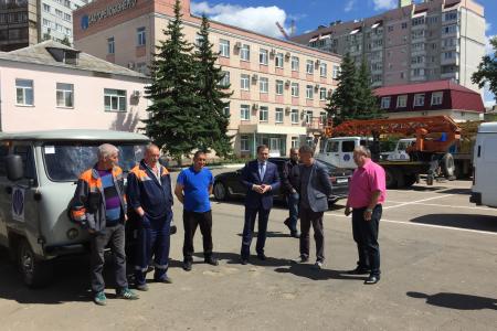 В ходе рабочей поездки в Орёл Ю.В.Афонин посетил «Орёлэнерго» -  региональный филиал ПАО «МРСК Центра»