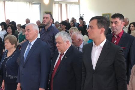 Казбек Тайсаев принял участие в работе ХII Съезда Коммунистической партии Республики Южная Осетия