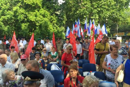 Коммунисты Крыма приняли участие в торжественных мероприятиях в День партизан и подпольщиков