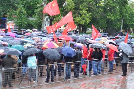 Город-герой Смоленск. Митинг против повышения пенсионного возраста
