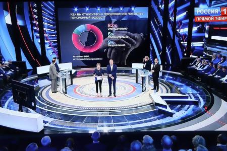 Юрий Афонин в эфире «России-1»: КПРФ сделает всё, чтобы не допустить повышения пенсионного возраста
