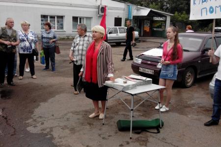Кировская область. Жители Котельнича вышли на акцию против повышения пенсионного возраста