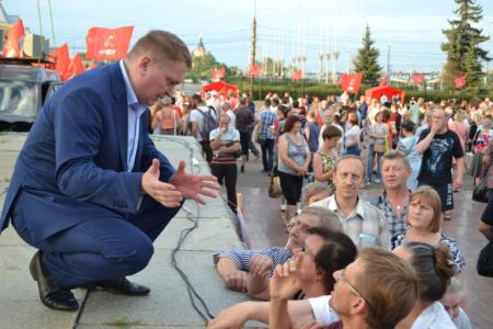 Митинг в Нижнем Новгороде. «Пенсионная реформа – это грабеж населения!»