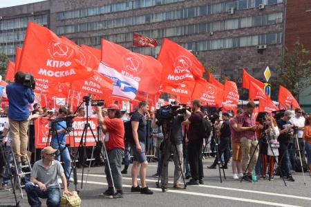 Г.А. Зюганов на 100-тысячном митинге в Москве: Пенсионной «реформе» - не быть!