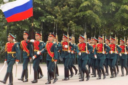 Есть такая профессия - Родину защищать! Депутат Госдумы Сергей Гаврилов поздравил 20-ю гвардейскую Краснознаменную общевойсковую армию с юбилеем