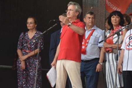 Г.А. Зюганов на 100-тысячном митинге в Москве: Пенсионной «реформе» - не быть!