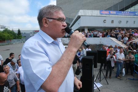 Правительство Медведева – в отставку! Общегражданский митинг в Омске