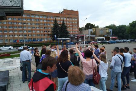Московская область. Подольские коммунисты провели первый пикет против повышения пенсионного возраста