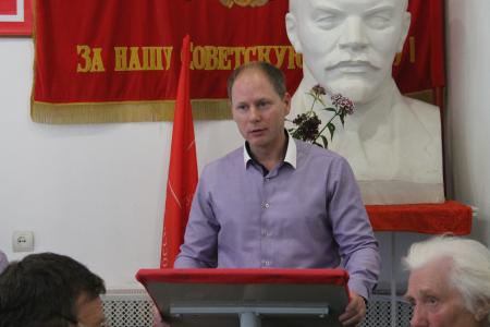 Псковская область. Совещание руководителей местных отделения КПРФ и «Дети войны» 