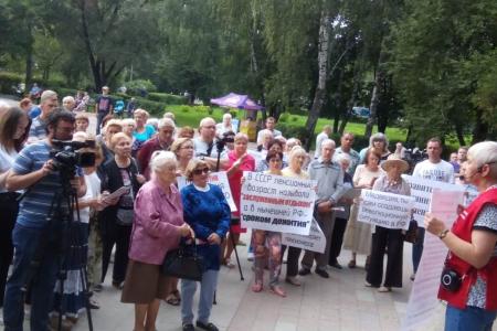Многотысячные митинги прошли по всему Подмосковью