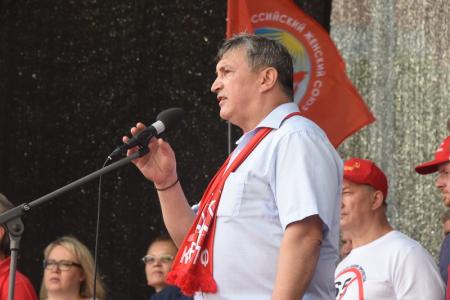 Г.А. Зюганов на 100-тысячном митинге в Москве: Пенсионной «реформе» - не быть!