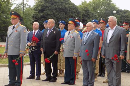 Есть такая профессия - Родину защищать! Депутат Госдумы Сергей Гаврилов поздравил 20-ю гвардейскую Краснознаменную общевойсковую армию с юбилеем