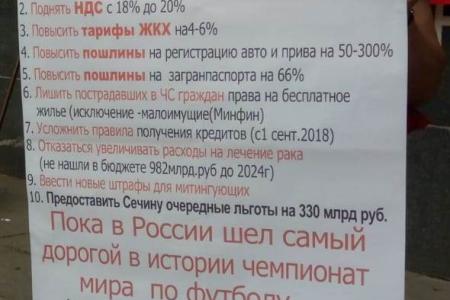 Многотысячные митинги прошли по всему Подмосковью