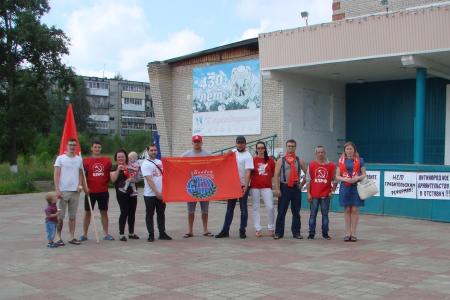 Республика Коми. В поселке Жешарт прошел пикет и сбор подписей против пенсионной реформы