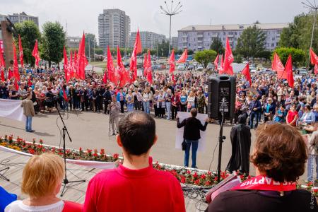 Более тысячи красноярцев присоединились к Всероссийской акции протеста