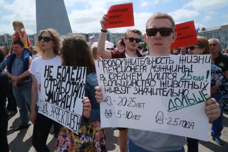 Правительство Медведева – в отставку! Общегражданский митинг в Омске