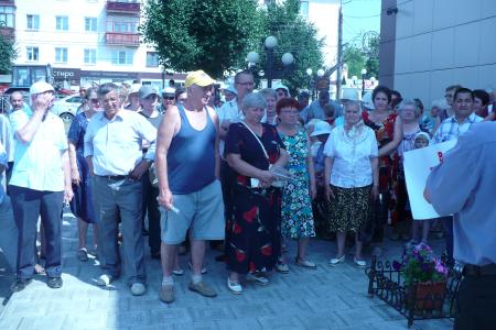 В Чувашии прошли массовые акции против повышения пенсионного возраста 