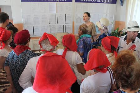Иркутская область. Агитпоезд комсомольцев. Маршрут: Усолье-Сибирское – Усольский район