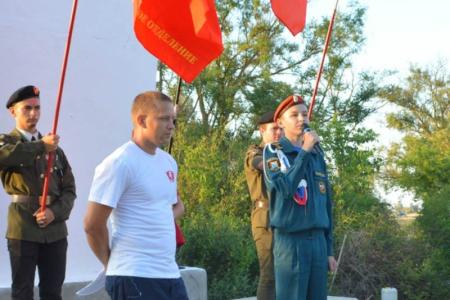 Всероссийская комсомольская эстафета «Огонь наших сердец» шагает по Южному федеральному округу