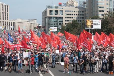 Г.А. Зюганов на 100-тысячном митинге в Москве: Пенсионной «реформе» - не быть!