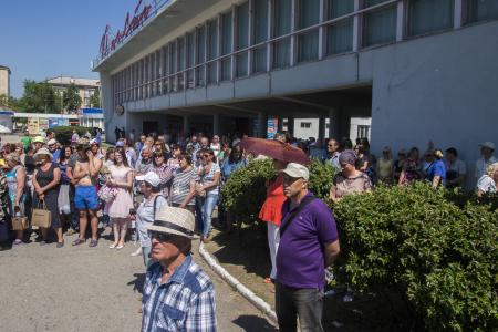 Свердловская область. В Каменске-Уральском прошёл митинг против повышения пенсионного возраста