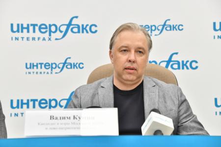 Кандидат в мэры Москвы от КПРФ Вадим Кумин представил свою предвыборную программу