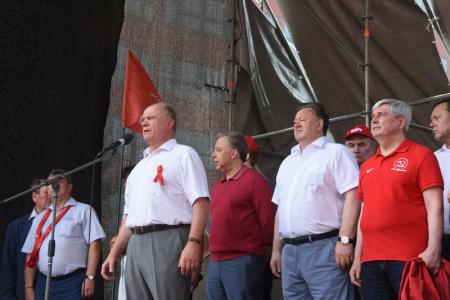 Г.А. Зюганов на 100-тысячном митинге в Москве: Пенсионной «реформе» - не быть!