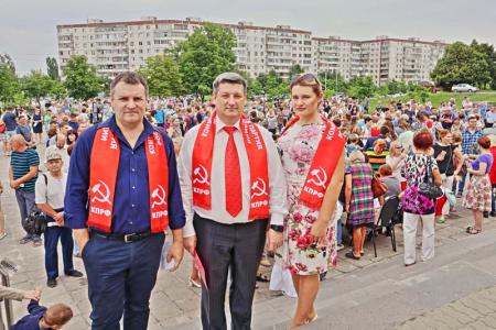 Небывалое количество жителей Белгородской области  приняло участие в митингах КПРФ против пенсионной реформы